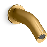  Oblo Electronic Bathroom Faucet - Vibrant Brushed Moderne Brass
