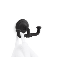  Artifacts Robe Hook Bathroom Accessory - Matte Black