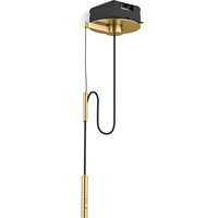 Purist Wall Mount Kitchen Faucet - Vibrant Brushed Moderne Brass