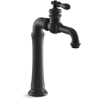  Artifacts Single Hole Bathroom Faucet - Matte Black