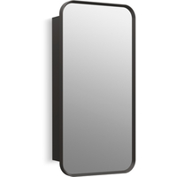  Verdera Swing Door Medicine Cabinet - Matte Black