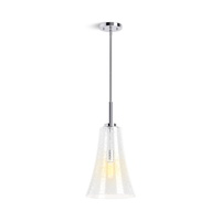  Simplice Down Light Pendant Light - Polished Chrome