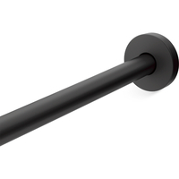  Expanse Shower Rod Shower Curtain Rod - Matte Black