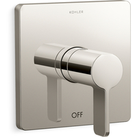  Parallel Non-Thermostatic Valve Trim Trim Kit - Vibrant Polished Nickel