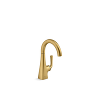  Graze Beverage Faucet Kitchen Faucet - Vibrant Brushed Moderne Brass