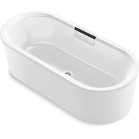  Volute Unique Size Soaking Tub - White
