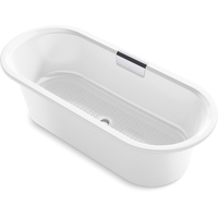  Volute Unique Size Soaking Tub - White