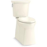 Two Piece Toilet Elongated bowl