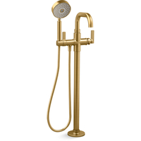  Castia by Studio McGee Tub Faucet Trim Trim Kit - Vibrant Brushed Moderne Brass