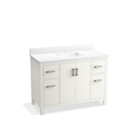  Kresla Over 45" Bathroom Vanity - White