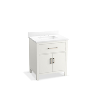  Kresla 25" to 30" Bathroom Vanity - White