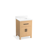  Kresla Up to 24" Bathroom Vanity - Weathered Oak