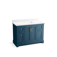  Charlemont Over 45" Bathroom Vanity - Tidal Blue