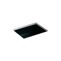  Verticyl Undermount Style Bathroom Sink - Teal