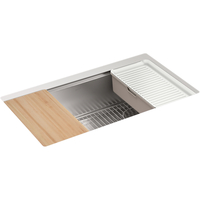  Strive Stainless Steel Undermount - Single Bowl Kitchen Sink - Stainless Steel