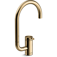  Components Single-Hole Bar Faucet - Vibrant French Gold