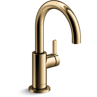  Components Beverage Faucet Kitchen Faucet - Vibrant French Gold