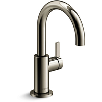  Components Beverage Faucet Kitchen Faucet - Vibrant Polished Nickel