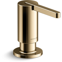  Components Soap Dispenser Kitchen Accessory - Vibrant French Gold