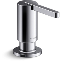  Components Soap Dispenser Kitchen Accessory - Polished Chrome