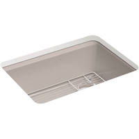  Riverby White/Color Undermount - Single Bowl Kitchen Sink - Truffle