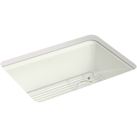  Riverby White/Color Undermount - Single Bowl Kitchen Sink - Dune