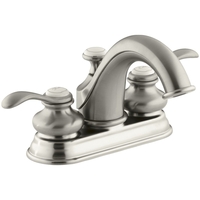  Fairfax 4'' Centerset Bathroom Faucet - Vibrant Brushed Nickel