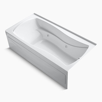  Mariposa 72"x 36" Whirlpool Bath - White