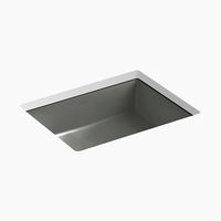  Verticyl Undermount Style Bathroom Sink - Thunder Grey