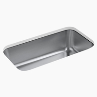  Undertone Preserve Stainless Steel Undermount - Single Bowl Kitchen Sink - Stainless Steel