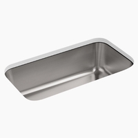  Undertone Stainless Steel Undermount - Single Bowl Kitchen Sink - Stainless Steel