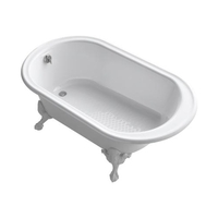  Iron Works Historic 66" Soaking Tub - White