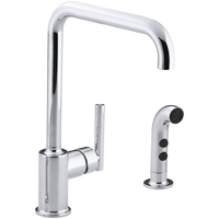 Single Handle Kitchen Faucet 2 Hole