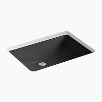  Ladena Undermount Style Bathroom Sink - Black