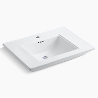  Memoirs Stately Console Bathroom Sink - White