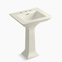  Memoirs Stately Pedestal Bathroom Sink - Biscuit