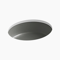  Verticyl Undermount Style Bathroom Sink - Thunder Grey
