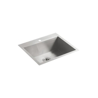 Single Bowl Sinks 25'' x 22'' x 9-5/16'' Single Bowl Sinks 25'' x 22'' x 9-5/16''