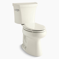  Highline Two Piece Toilet - Biscuit
