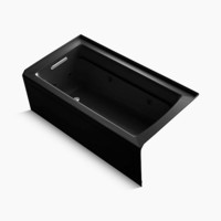  Archer 60'' x 32'' Whirlpool Bath - Black