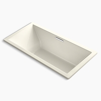  Underscore 72" x 36" Soaking Tub - Biscuit