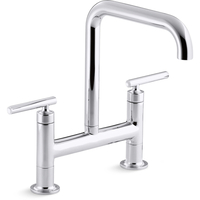  Purist Two-Handle Kitchen Faucet - Polished Chrome