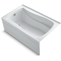  Mariposa 60'' x 36'' Soaking Tub - White