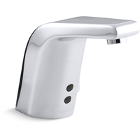  Sculpted Electronic Bathroom Faucet - Polished Chrome