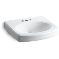 Pinor Pedestal Basin Part - White