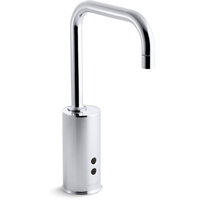  Gooseneck Electronic Bathroom Faucet - Polished Chrome