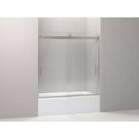  Levity Tub & Shower - Sliding Shower Door - Matte Nickel