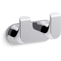  Avid Robe Hook Bathroom Accessory - Polished Chrome