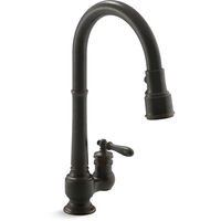  Artifacts Pull-Out Spray Kitchen Faucet - Oil-Rubbed Bronze