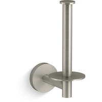  Elate Paper Holder Bathroom Accessory - Vibrant Brushed Nickel